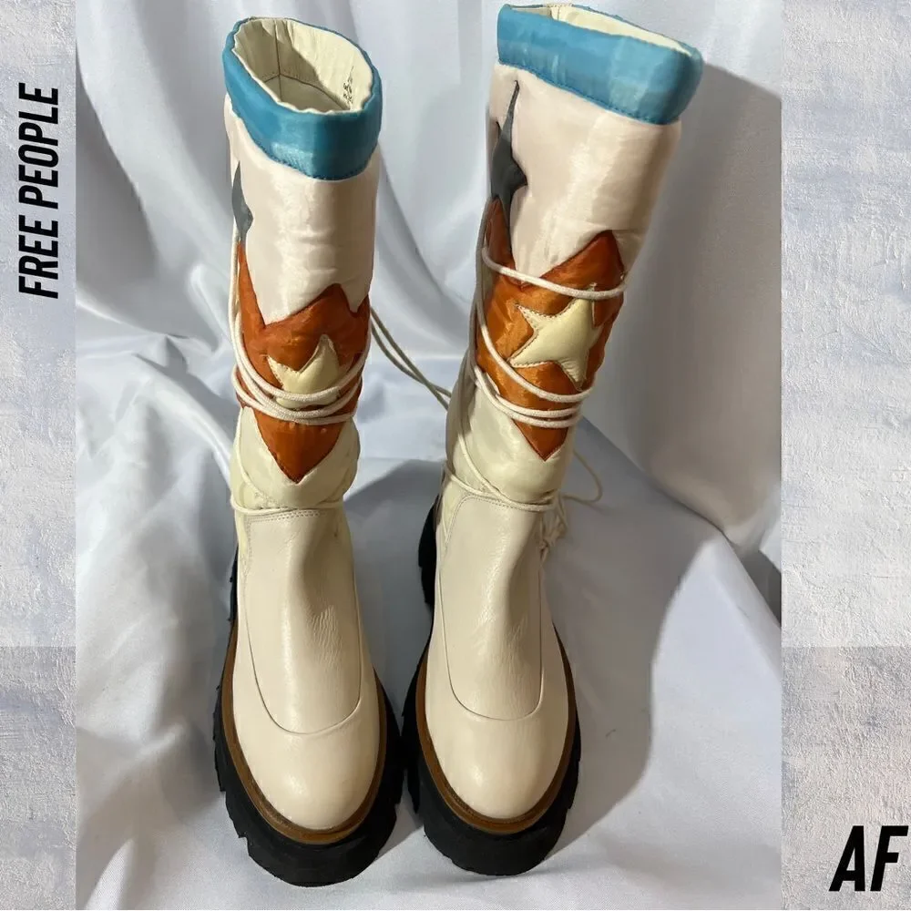 FREE PEOPLE MONTROSE PUFFER BOOTS NEW